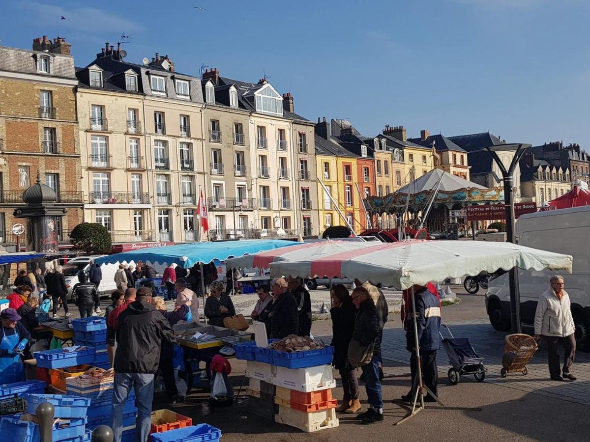 Petit Nid Douillet Lägenhet Dieppe Exteriör bild